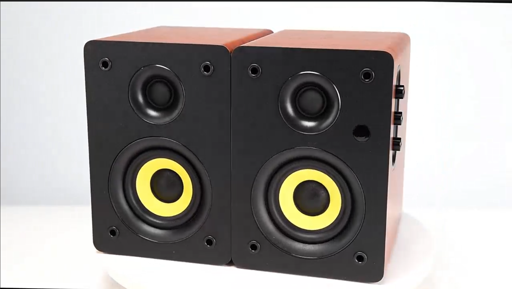 スピーカー・ウーファー Sanyun SW206 80 W Sanyun SW206 80W Dual-Mode Bookshelf Speakers, 4in HiFi Monitor